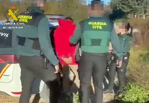 Detenido en Almendralejo uno de los cinco integrantes de un grupo criminal