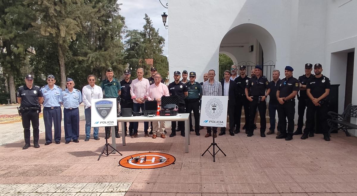 Creada la unidad área de la Policía Local con dos drones para intensificar la vigilancia