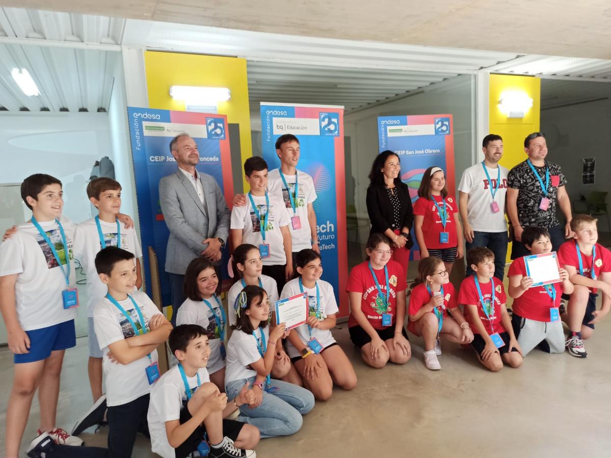 El colegio José de Espronceda gana el concurso regional de los premios RetoTech