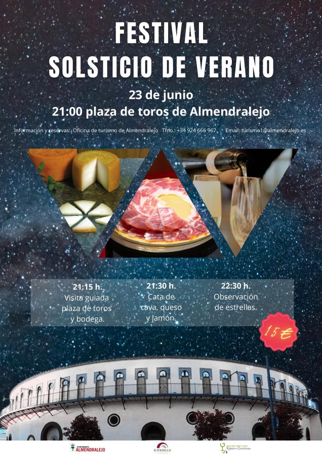 El festival del solsticio de verano será el próximo 23 de junio en la plaza de toros