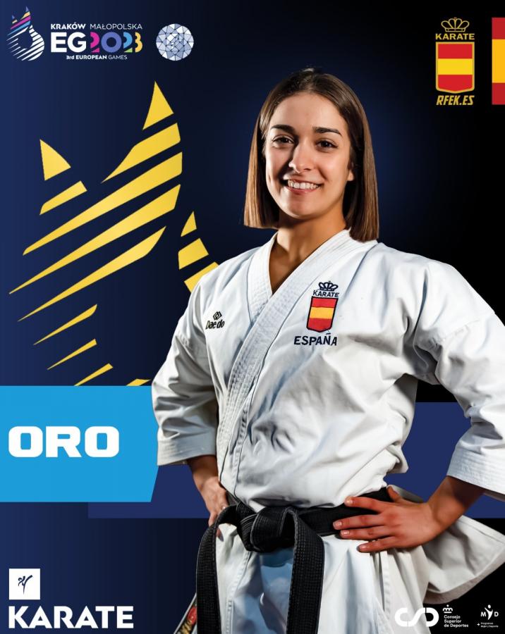 Paola García Lozano oro en los Juegos Europeos en Cracovia (Polonia)