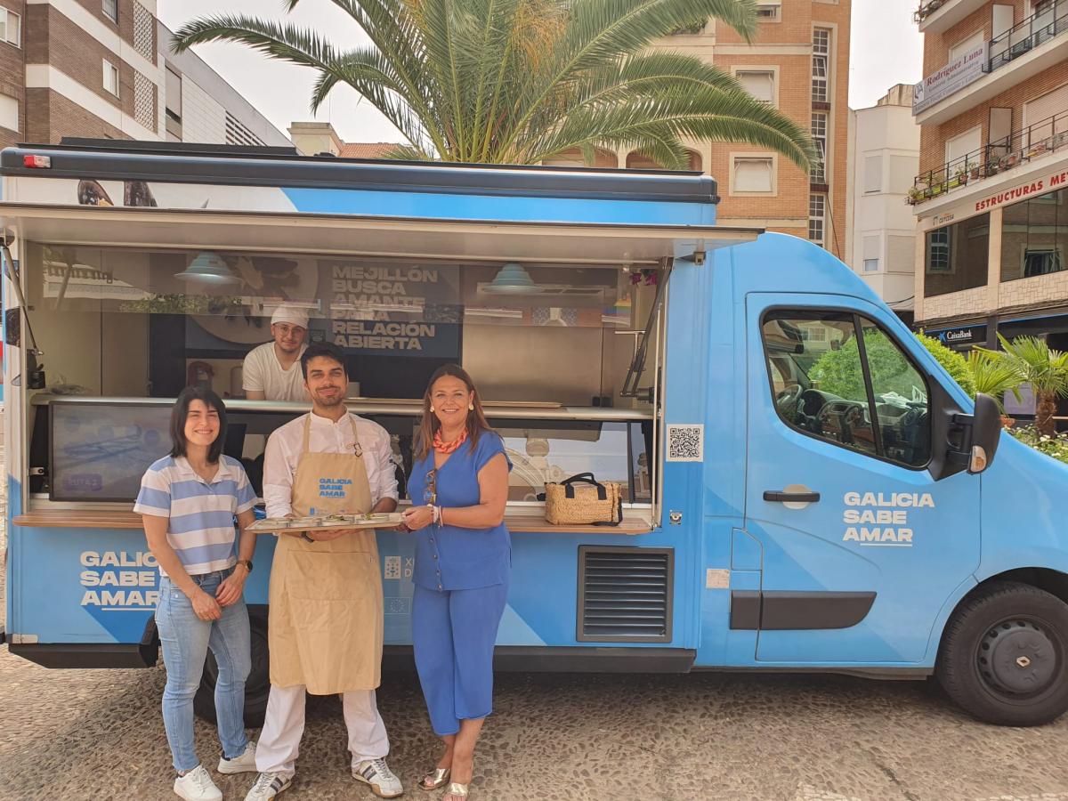 Una Food truck de Galicia estará martes, miércoles y jueves  en el parque de Espronceda