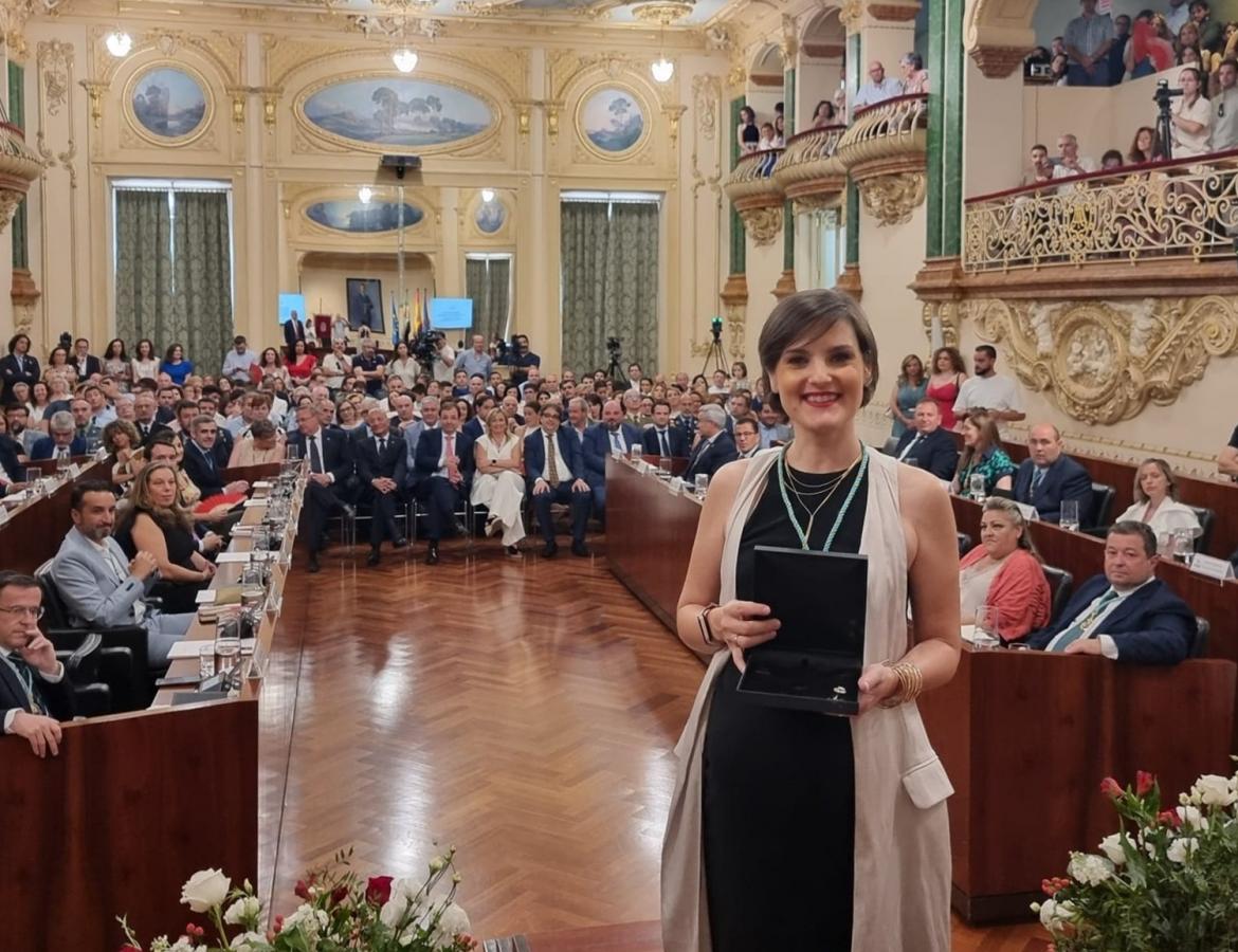 Raquel del Puerto es nombrada vicepresidenta primera de la Diputación de Badajoz