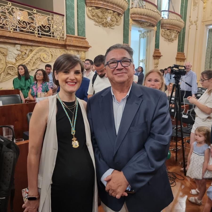 Raquel del Puerto es nombrada vicepresidenta primera de la Diputación de Badajoz