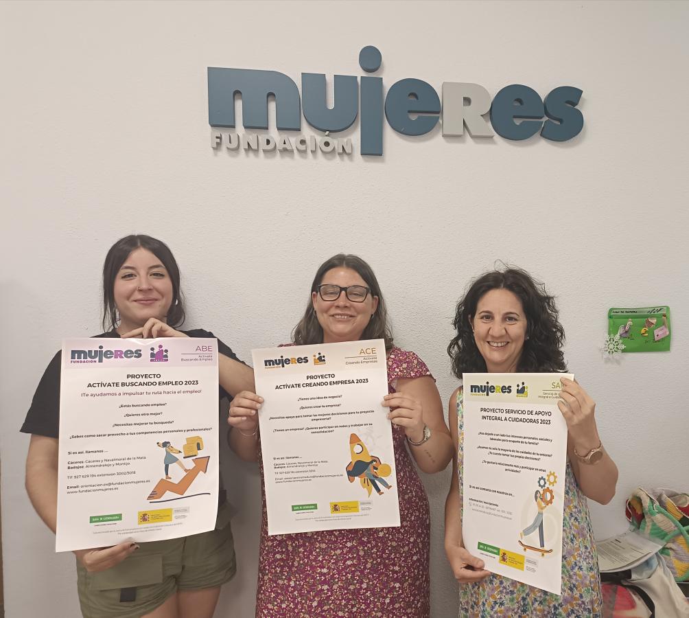 Fundación Mujeres ofrece diversos programas para promover la inserción laboral