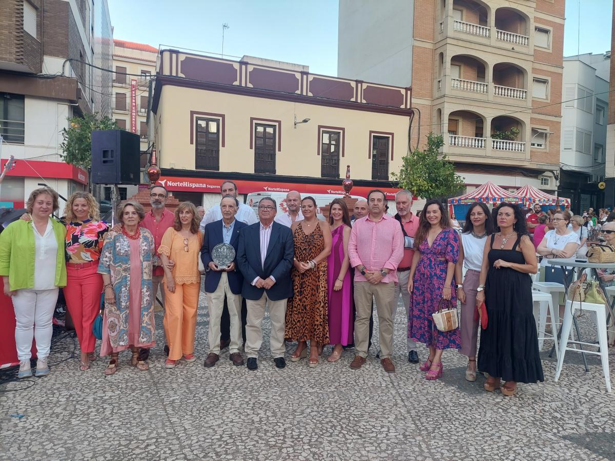 Paco Castilla Pardo, Curro, homenajeado durante la inauguración de la Semana del Comercio