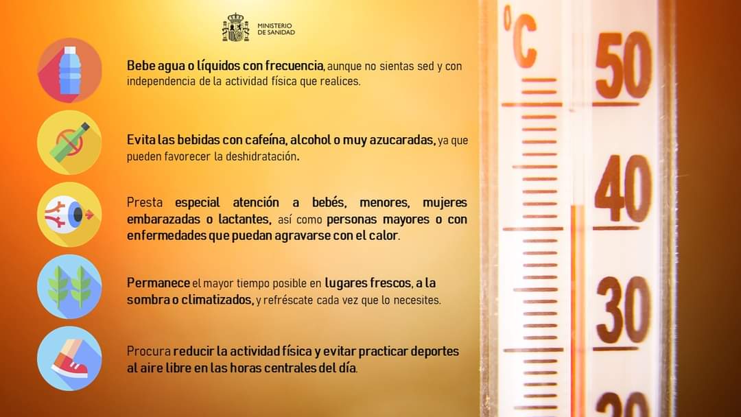 Alerta naranja en Almendralejo hasta el miércoles con más de 40 grados