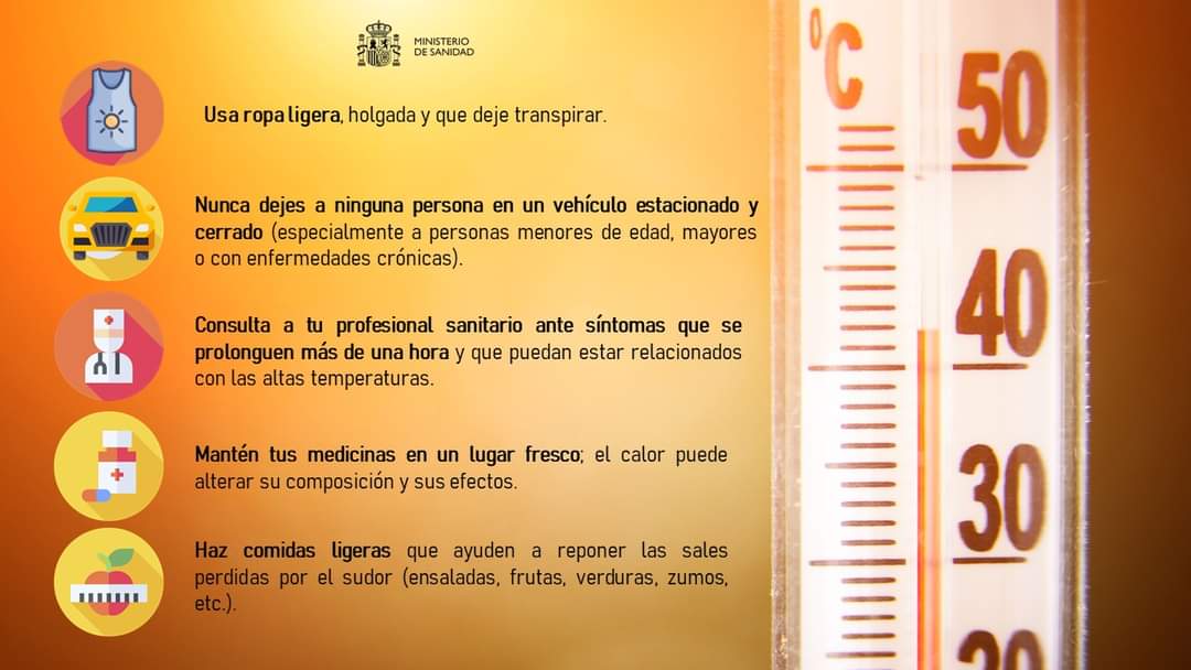 Alerta naranja en Almendralejo hasta el miércoles con más de 40 grados