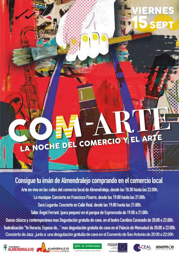 Com-Arte aunará música, teatro, pintura y actividades infantiles el 15 de septiembre