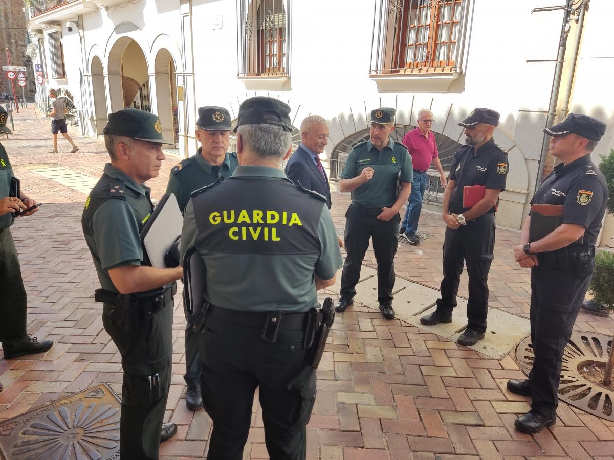 La junta de seguridad acuerda diversas medidas para evitar robos en el campo