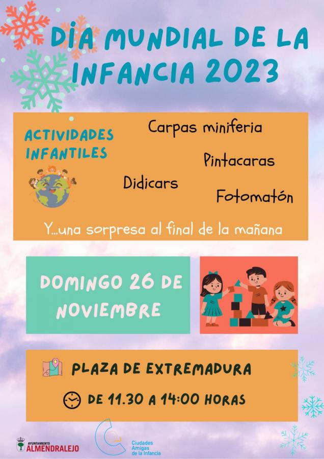 Escolares de Primaria participan en las actividades del día de la infancia