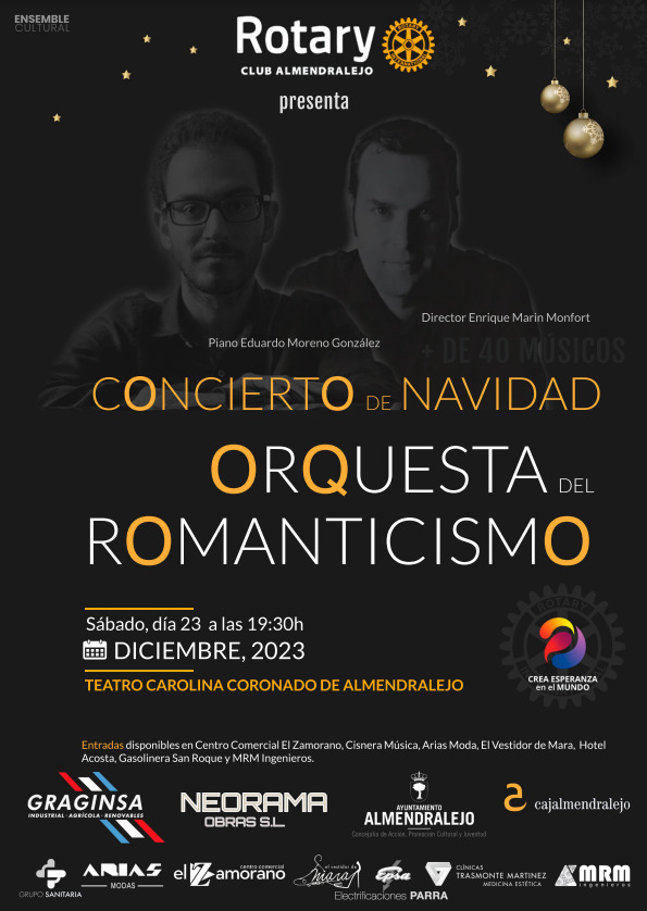 La Orquesta del Romanticismo ofrecerá un concierto de Navidad este sábado