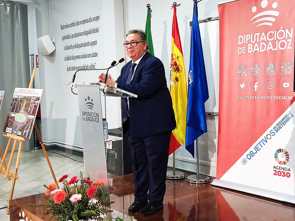 El alcalde afirma que la Diputación de Badajoz “es una aliada imprescindible”