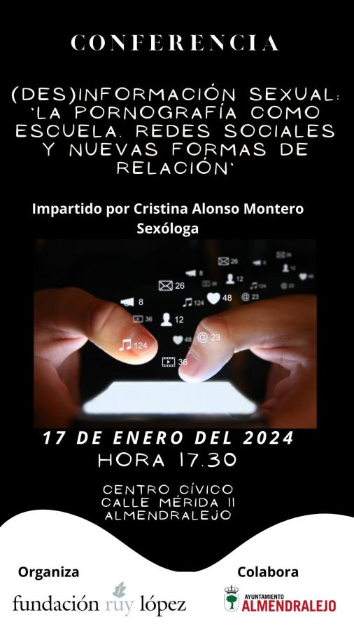 Ruy López organiza una conferencia sobre la importancia de la información sexual