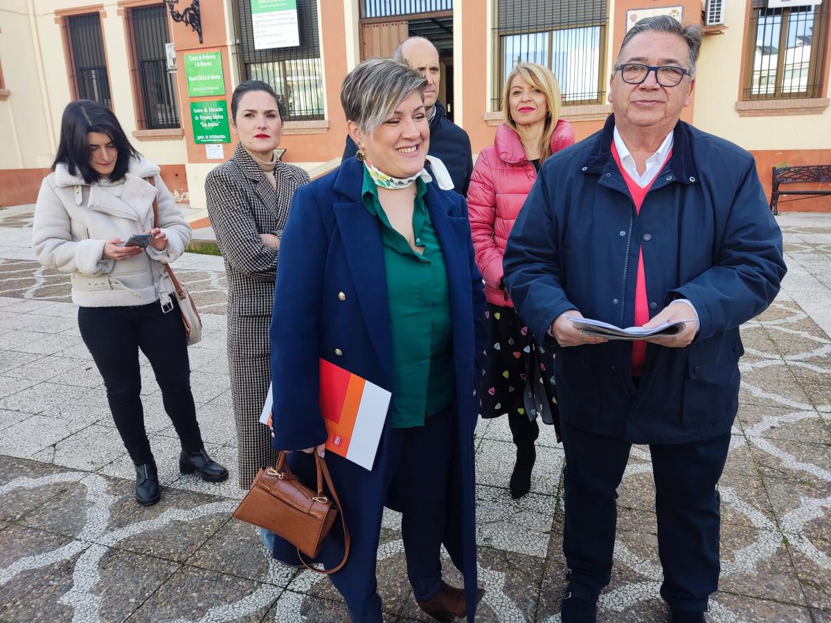 El PSOE incluye la reforma de la carretera de Santa Marta en las enmiendas a los presupuestos