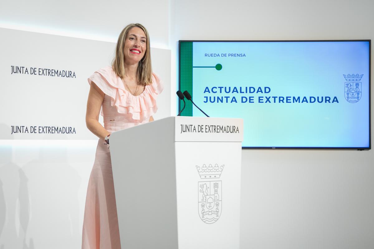 La presidenta de la Junta de Extremadura inaugurará Iberovinac 2024 