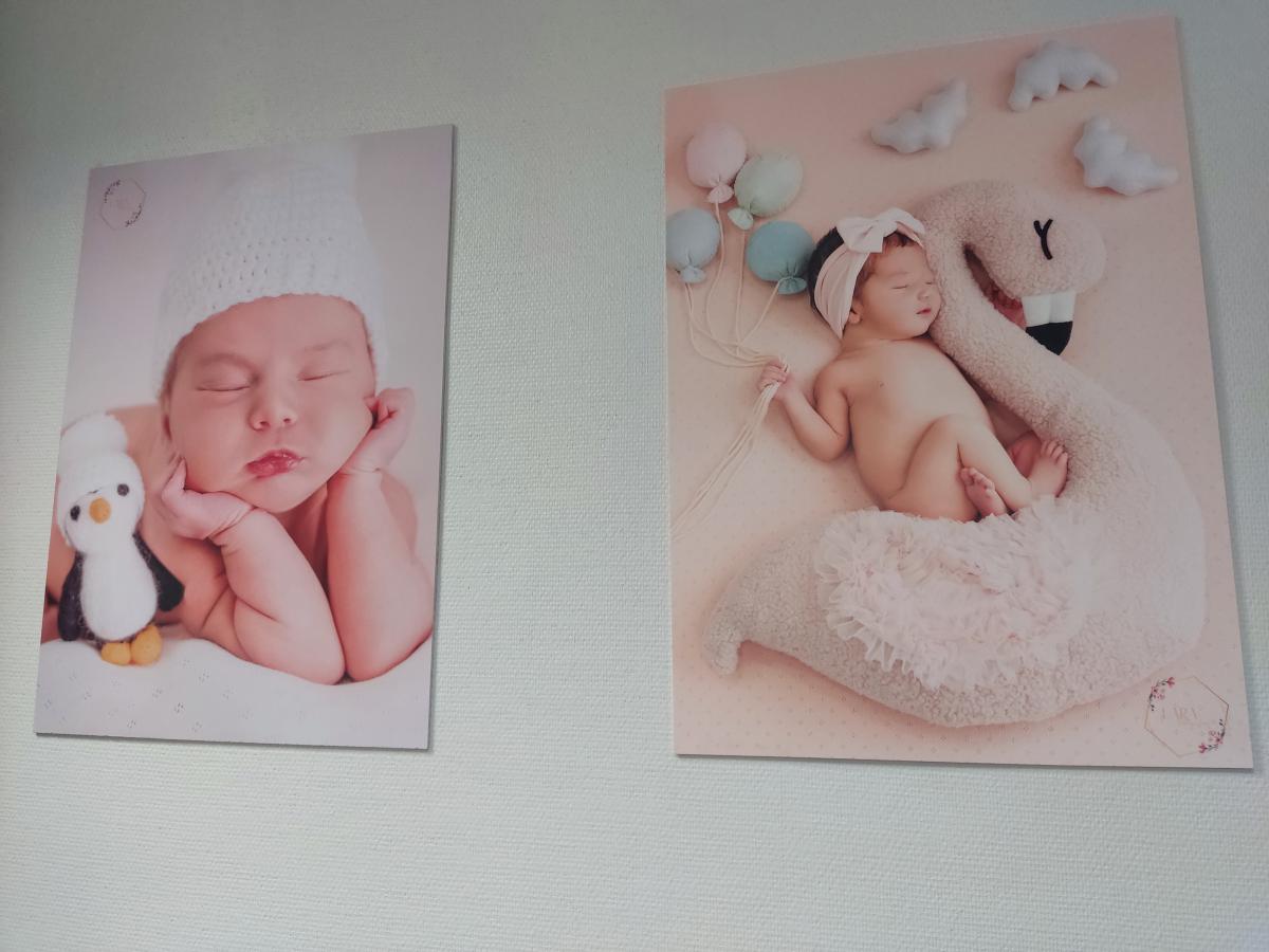 Lara González expone fotos de recién nacidos y maternidad en el centro de salud San José