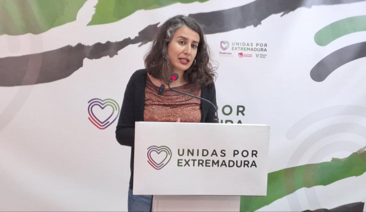 Irene de Miguel denuncia que “Vox se suma a las mentiras de PSOE y PP sobre el regadío en Tierra de Barros”