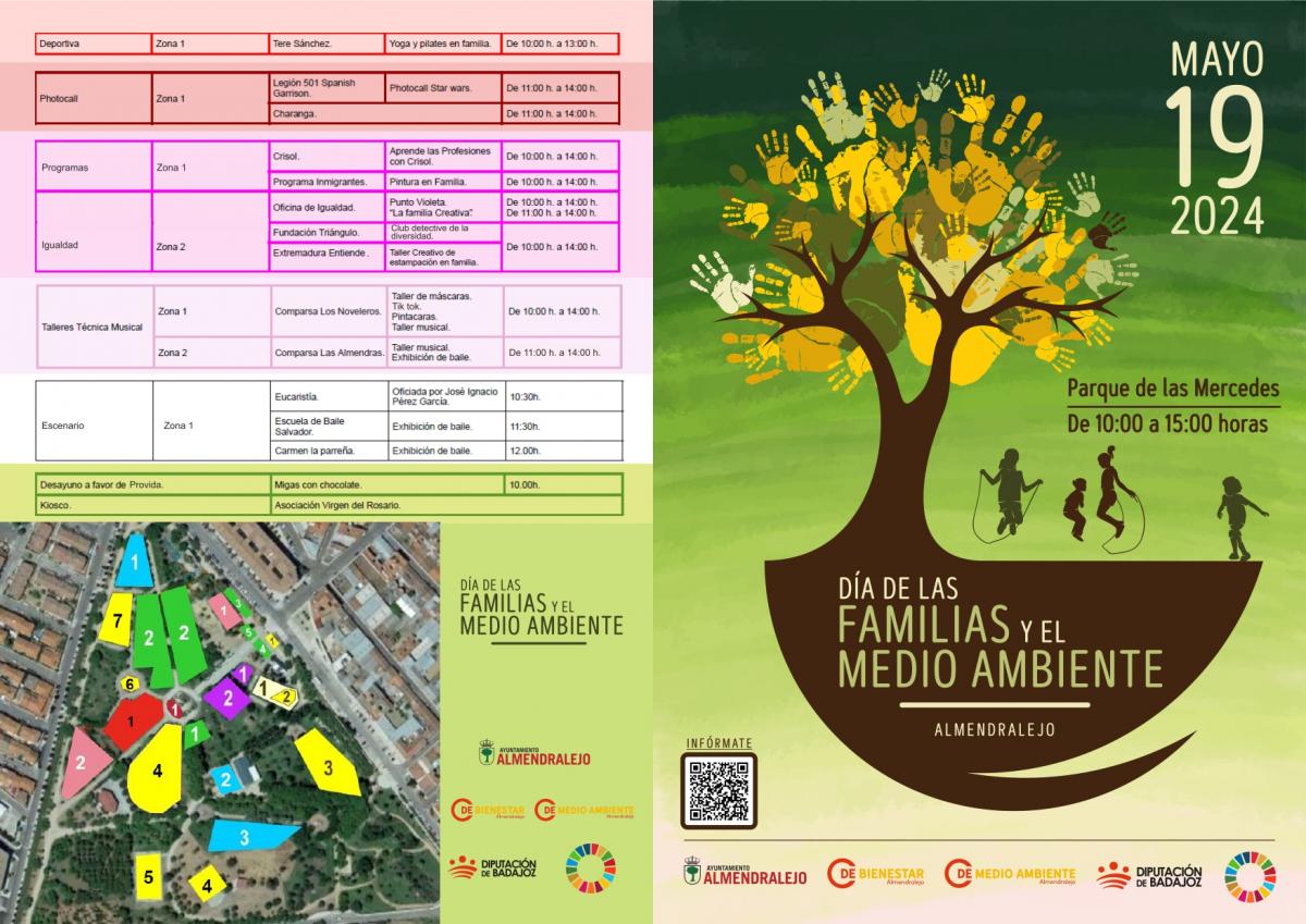 El día de la familia contará con un centenar de actividades el 19 de mayo