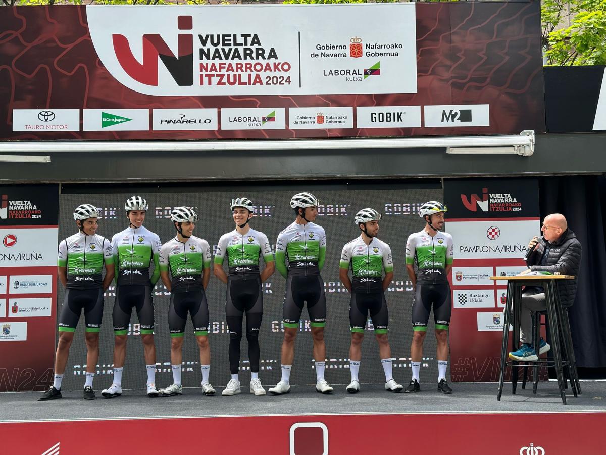 El almendralejense Alberto Álvarez gana la tercera etapa de la Vuelta a Navarra