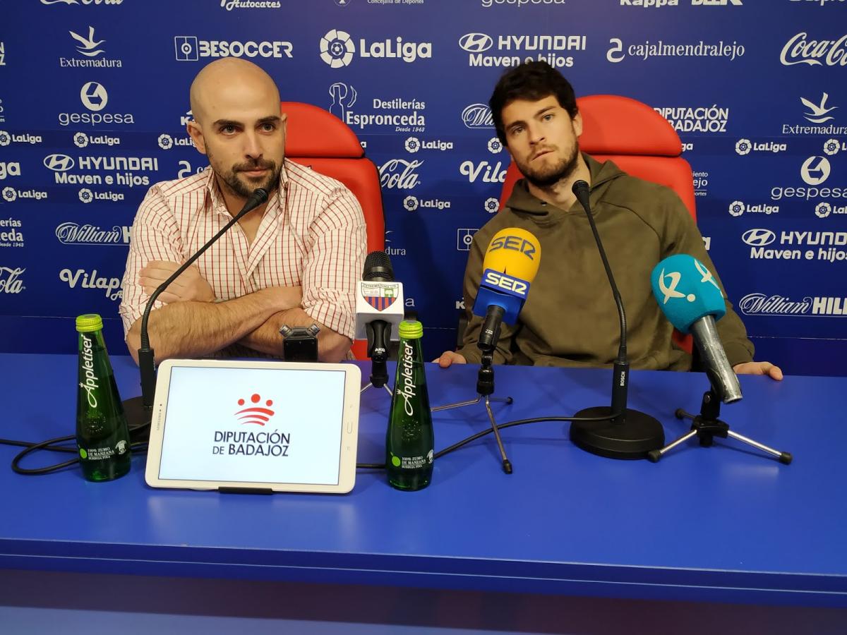 El vicepresidente del Extremadura avala la labor del director deportivo