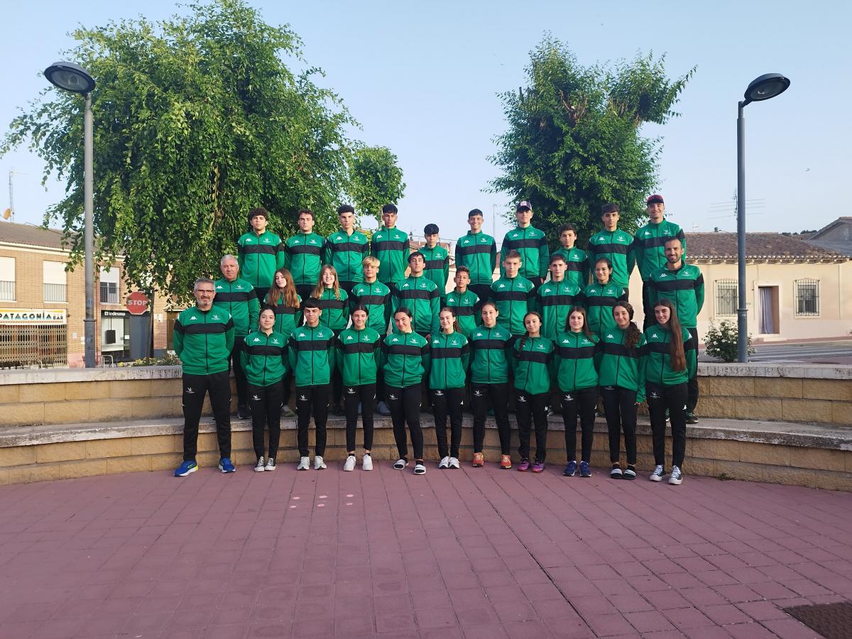 Histórica cuarta plaza del equipo cadete de la selección extremeña en el Campeonato de España de Orientación 