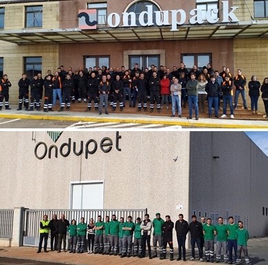 Ondupack y Ondupet se suman al minuto de silencio por los fallecidos en Tarragona