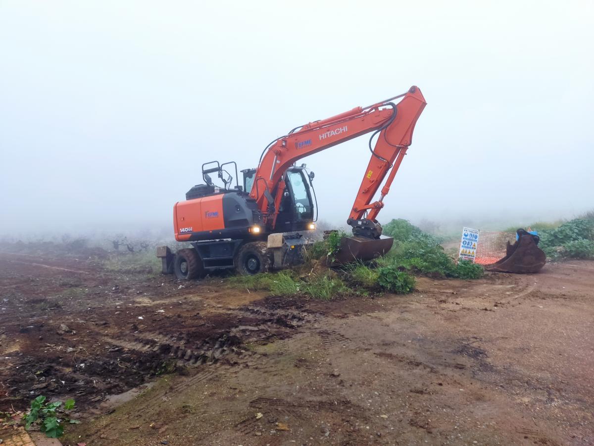 Paralizadas las obras de Avante para ampliar el polígono industrial