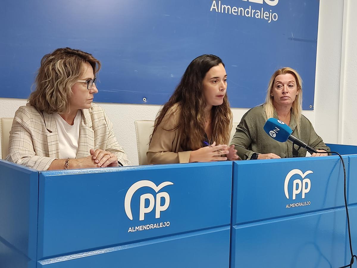 El PP insiste en regenerar la alberca vieja con canalizaciones en avenida de Goya