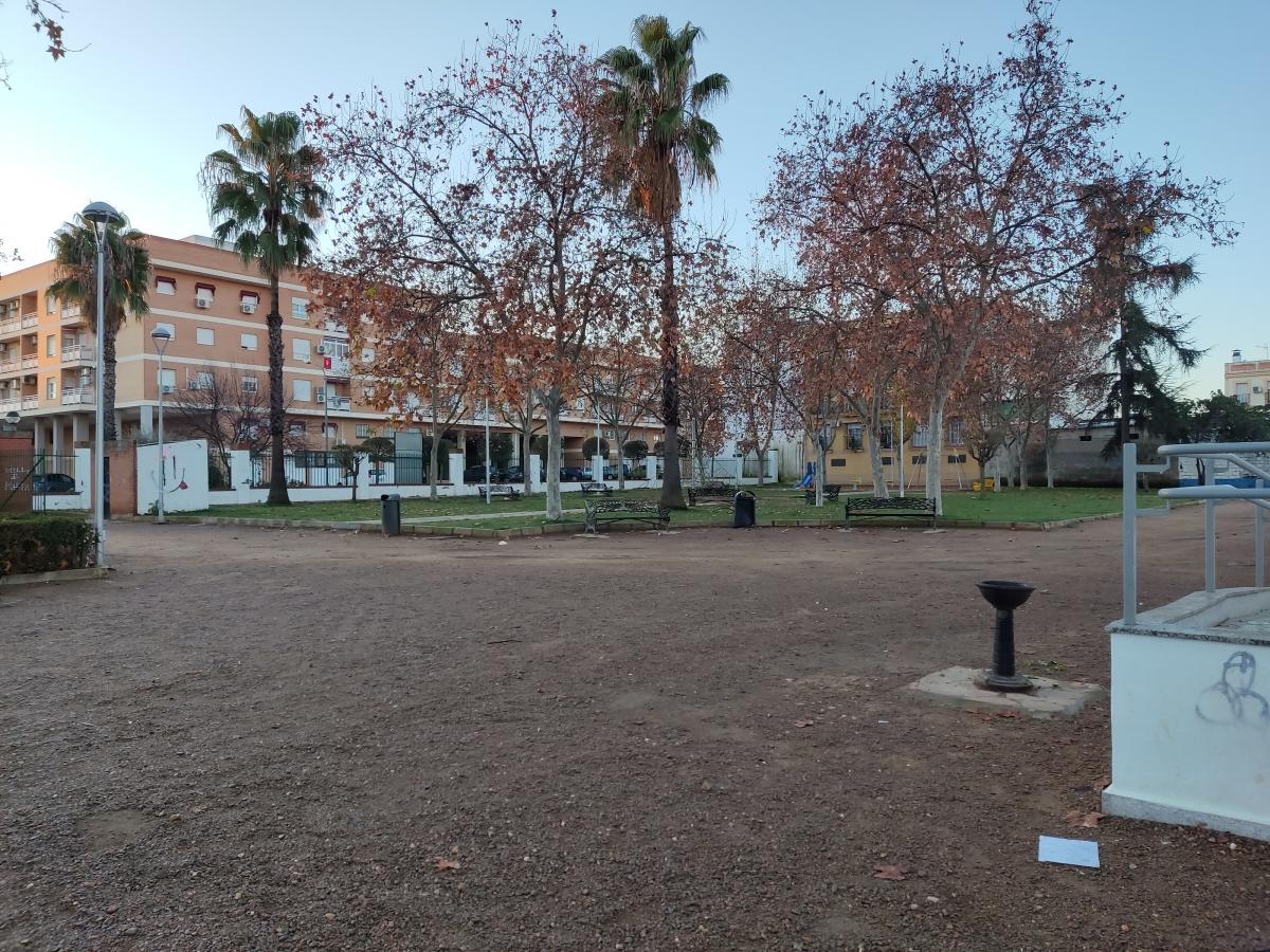 Un proyecto en el parque de San Roque prevé mejorar las pistas deportivas