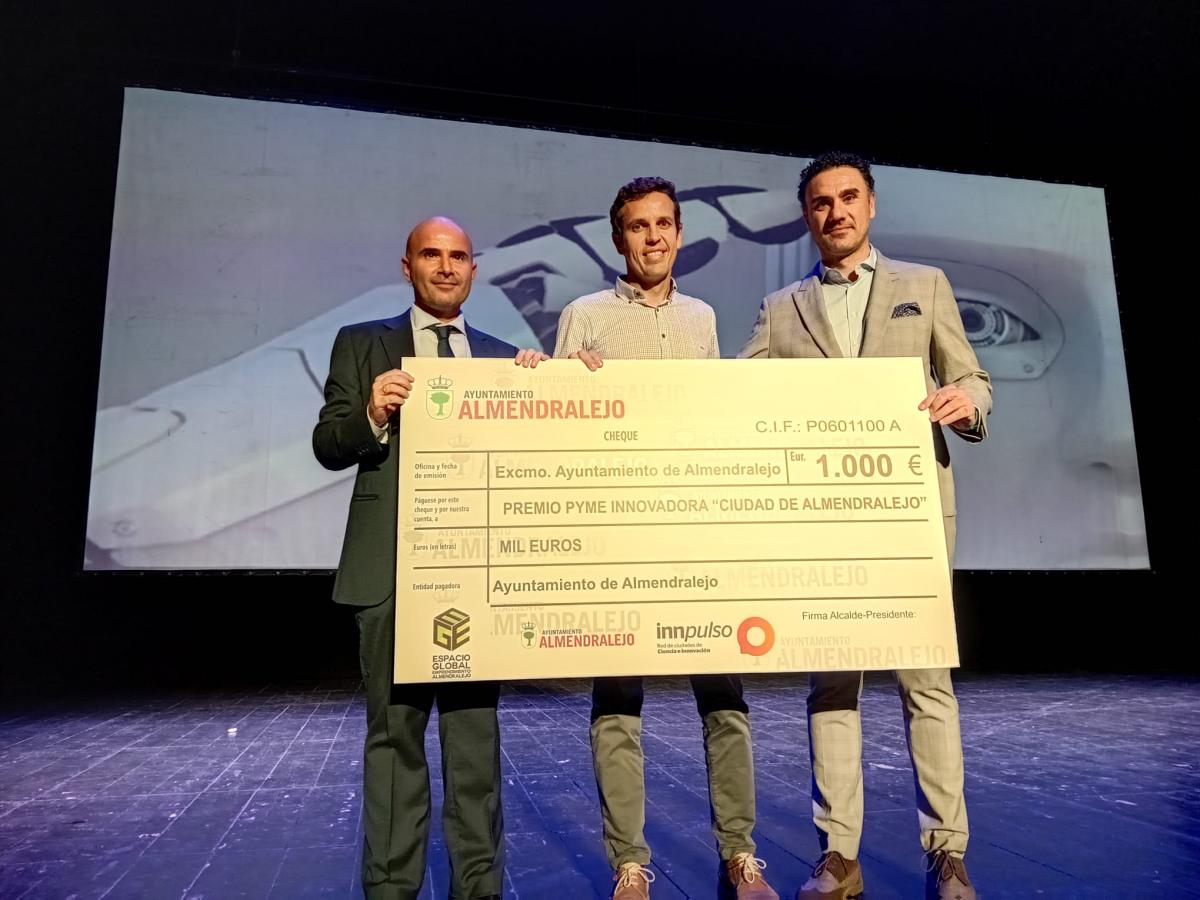 Mirafutura gana el premio pyme innovadora ‘Ciudad de Almendralejo’