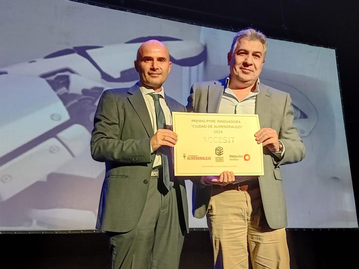 Mirafutura gana el premio pyme innovadora ‘Ciudad de Almendralejo’