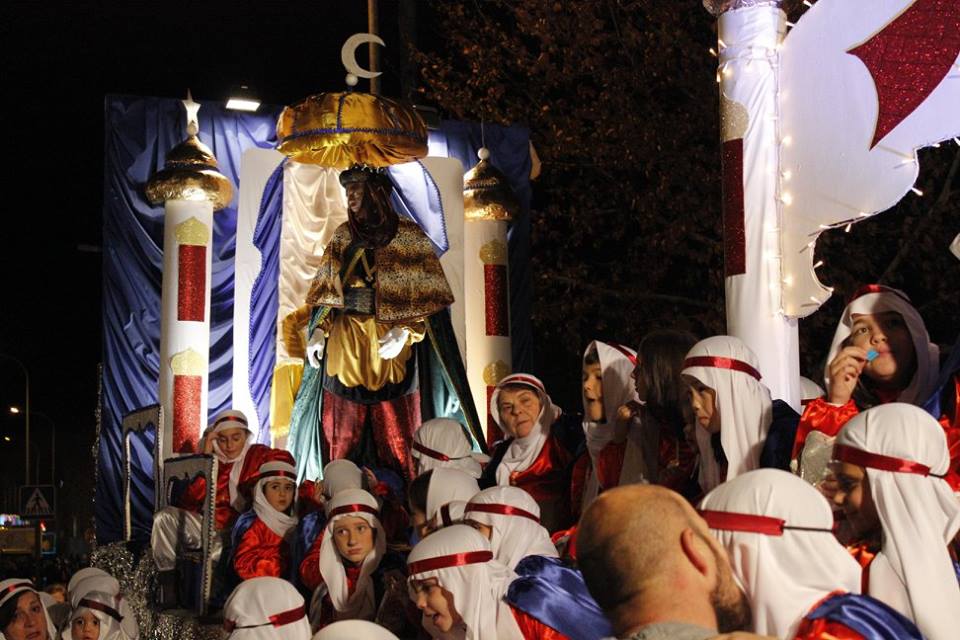 14 carrozas participan este domingo en la cabalgata de Reyes