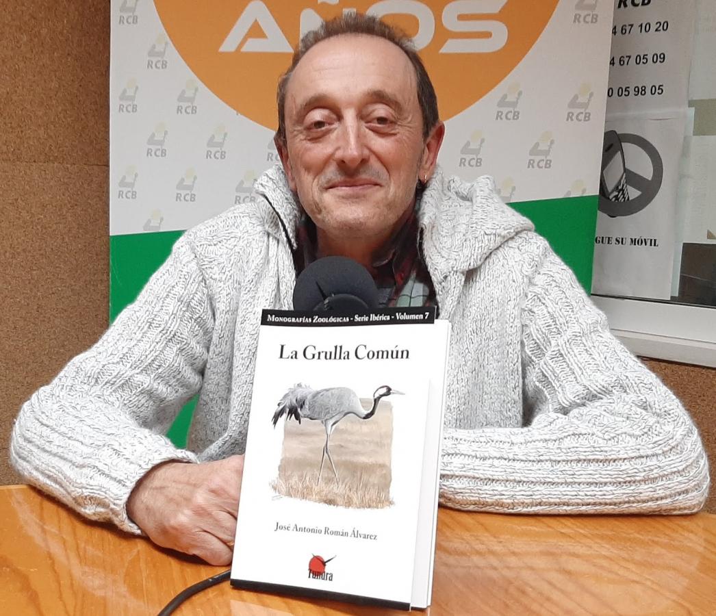 José Antonio Román presenta su libro ‘La Grulla Común’