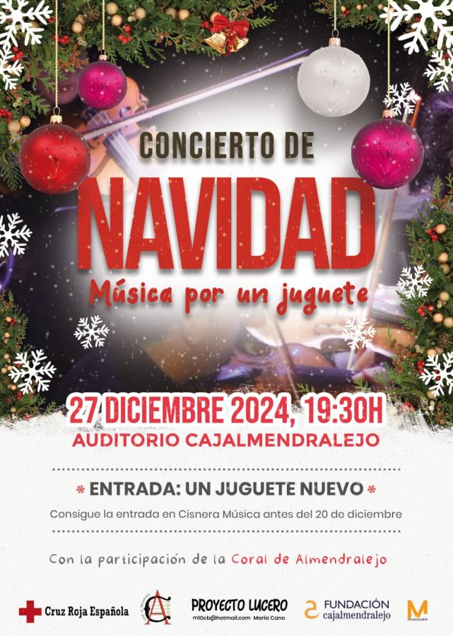 Un concierto de Navidad recaudará juguetes para Cruz Roja