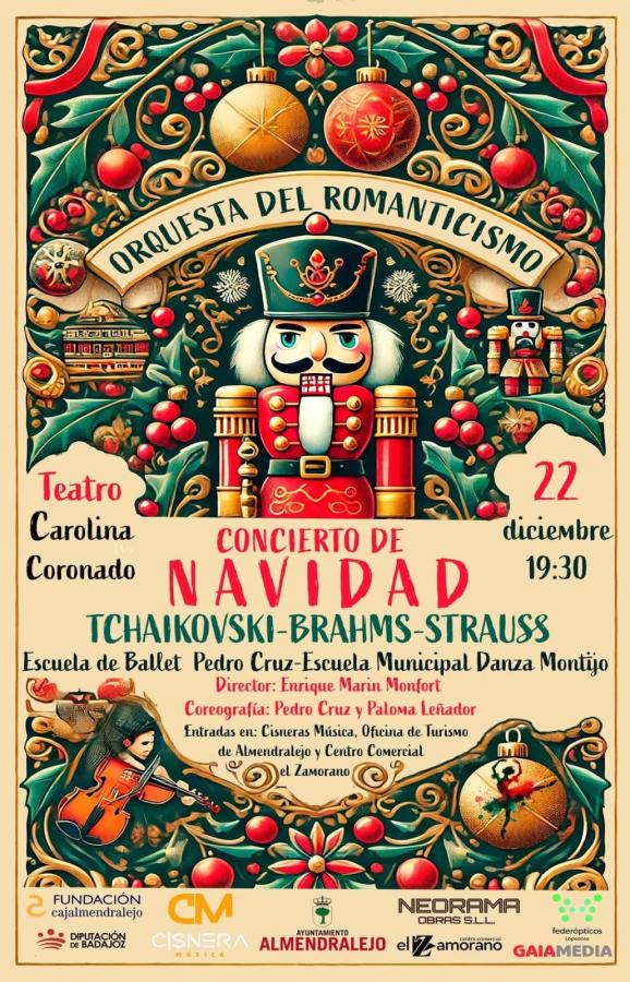 La Orquesta del Romanticismo incorporará danza en su concierto de Navidad