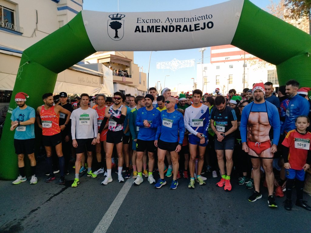 Récord absoluto de participación en la San Silvestre de Almendralejo