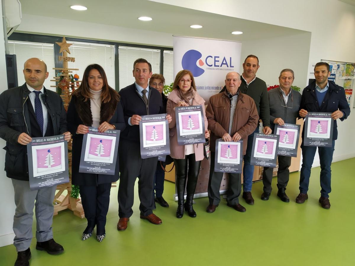 Las migas solidarias de Ceal serán a beneficio de la asociación oncológica