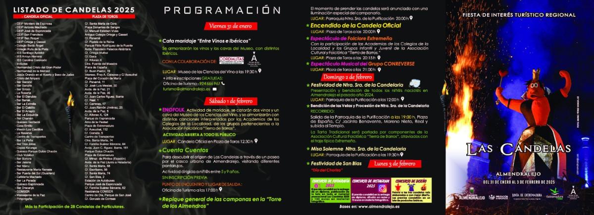 Domingo Durán será el encargado de encender la candela oficial