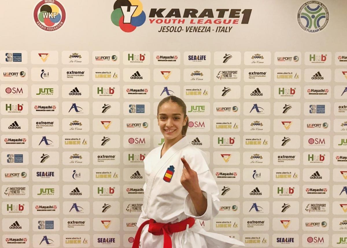 Paola García Lozano, campeona de la Youth League de Venecia