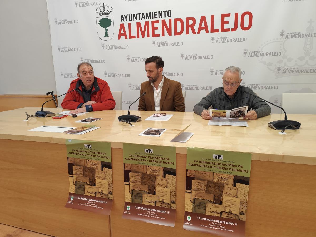 Las jornadas de historia analizarán la enseñanza en Tierra de Barros