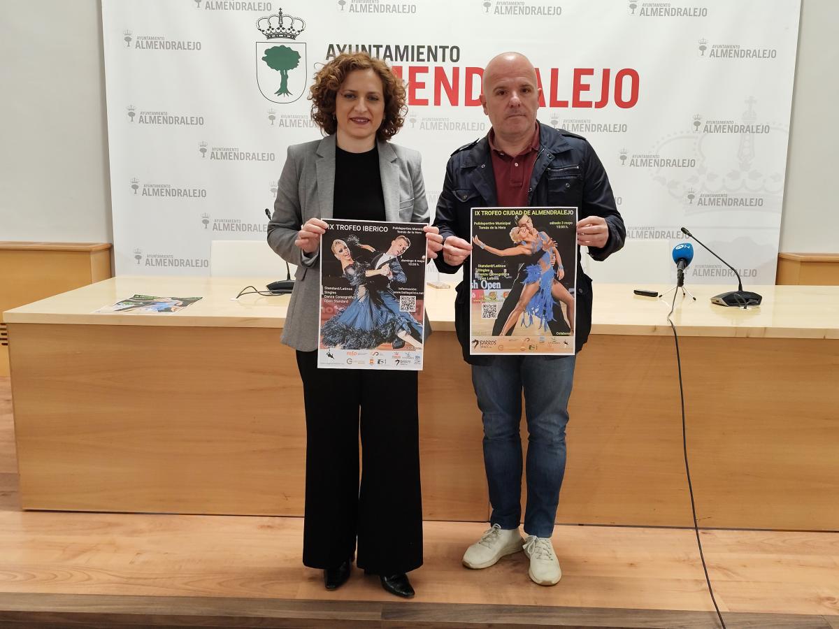 300 deportistas participarán el fin de semana en los campeonatos de baile deportivo