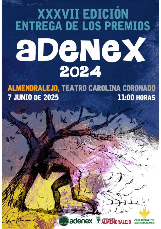 El teatro Carolina Coronado acogerá la entrega de los premios Adenex