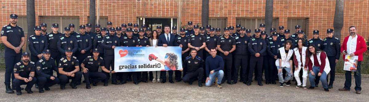 Iniciado el maratón policial de sangre y médula ósea
