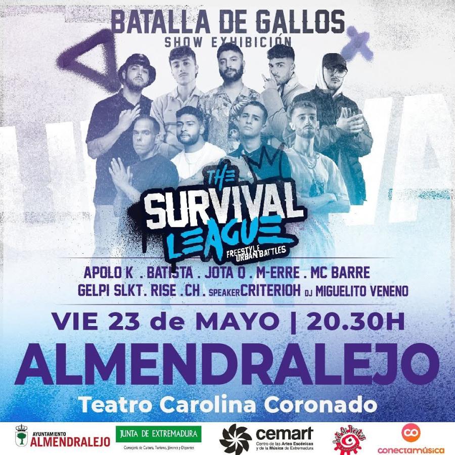 El hip-hop llega al teatro este viernes con ‘The survival league show’