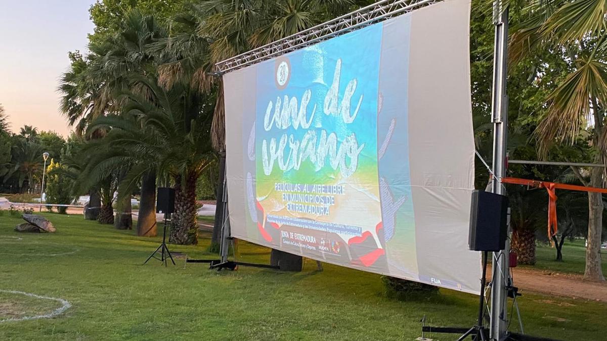 El cine de verano regresará al parque de las Mercedes en el mes de julio