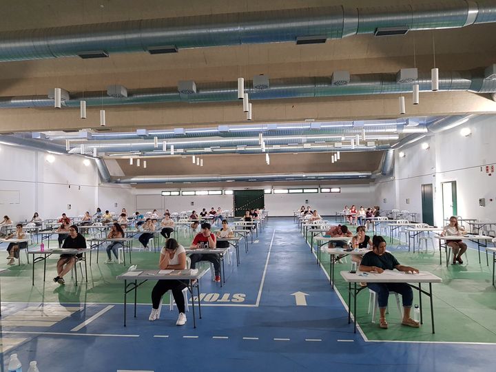 368 alumnos se examinan de selectividad desde este martes en Almendralejo