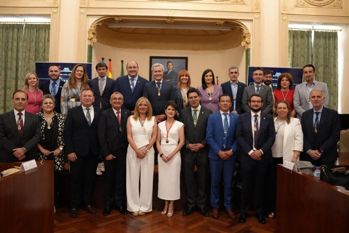 Raquel del Puerto se convierte en la primera presidenta en la historia de la Diputación de Badajoz