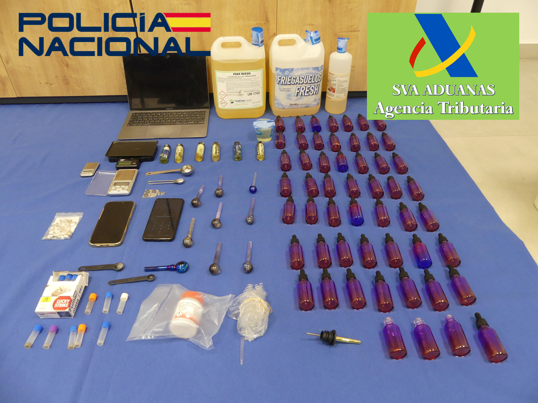 Detenido el responsable de un bar en Almendralejo por la supuesta compra de 14 kilos de ‘éxtasis líquido’