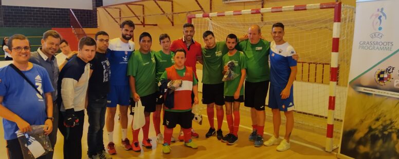 Includes participa este fin de semana en los primeros encuentros de la liguilla de futbol inclusivo